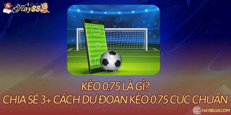 Kèo 0.75 Là Gì? Chia Sẻ 3+ Cách Dự Đoán Kèo 0.75 Cực Chuẩn